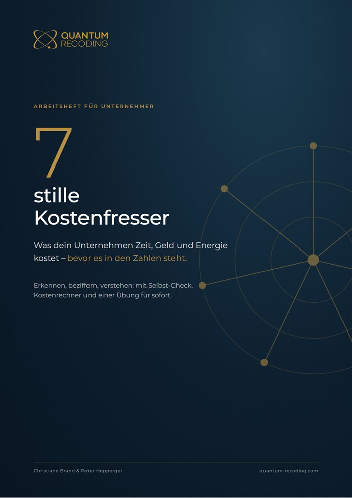 Arbeitsheft Die 7 stillen Kostenfresser